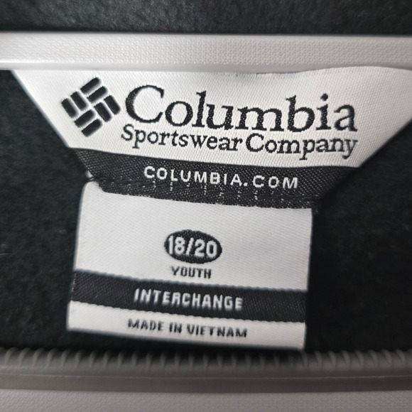 Columbia Interchange Inside Zip Off Vest Bugaboo Youth Boys Winter Jacket 18/20 - Picture 8 of 9